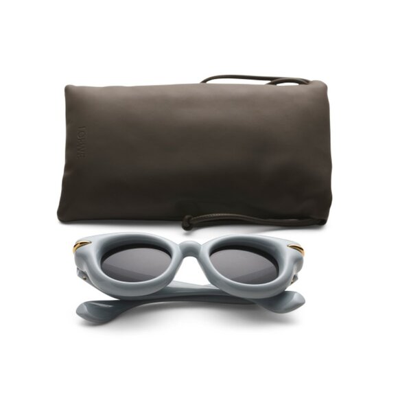 LOEWE light blue 46mm Round Runway Sunglasses